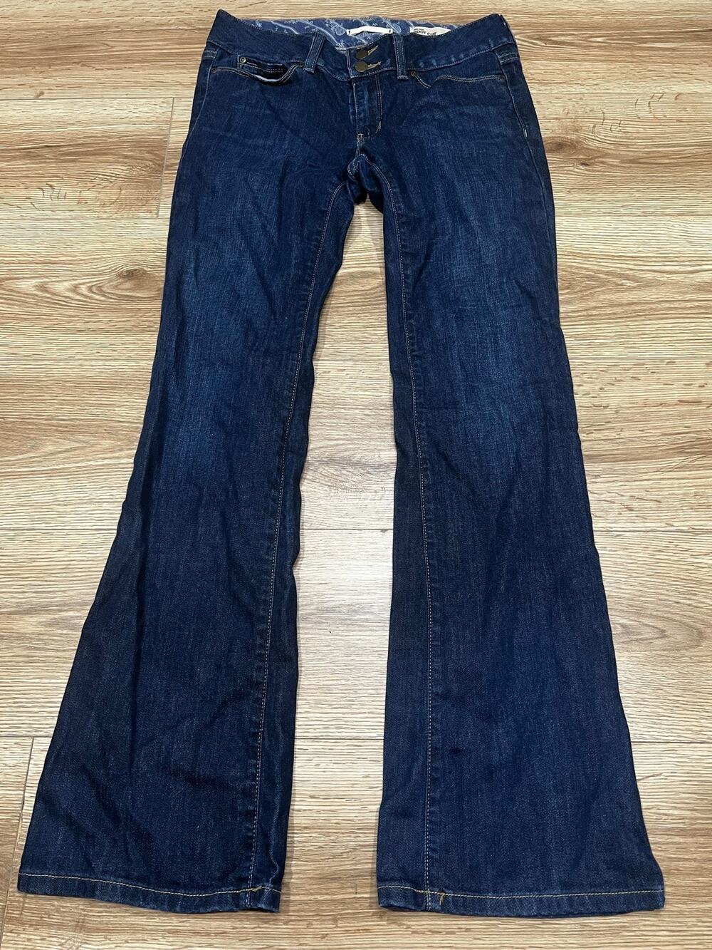Gap Womens Jeans Size 27R Blue Mid Rise Boot Cut Denim (A00)